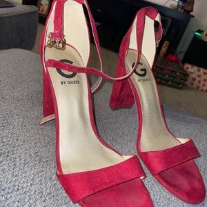 G by Guess Women's Bold Red Heels